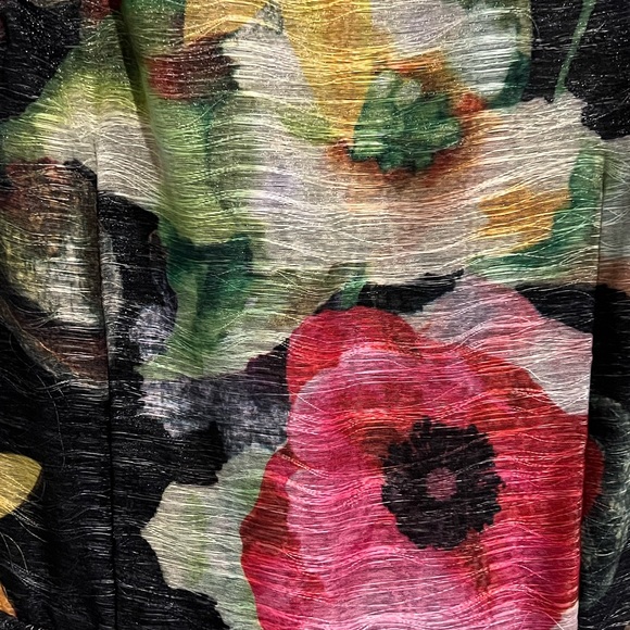 Adorable fit and flare dress with unique texture - Picture 4 of 5